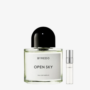 Byredo Open Sky EDP kvepalų buteliukas ir mėginuko atomaizeris – Aromatale