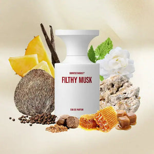 BORNTOSTANDOUT Filthy Musk EDP hajuvesinäyte – myskin ja kukkien niche-parfyymi, Aroma Tale