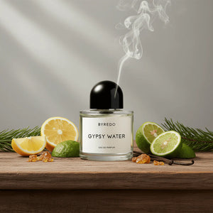 Byredo Gypsy Water EDP parfüümi pudel – tsitruse ja puidu nootidega värske niši unisex aroom, Aroma Tale