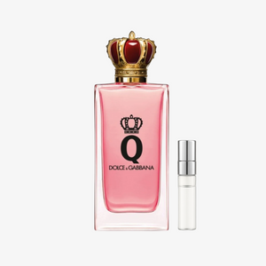 Dolce & Gabbana Q EDP kvepalų mėginukas su atomaizeriu moterims – vyšnių ir citrusų elegantiškas vaisinis aromatas, Aroma Tale