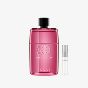 Gucci Guilty Absolute Pour Femme EDP parfüümi näidis atomiseeriga 3ml 5ml 10ml – maalähedane naha ja patšuli aroom naistele, Aroma Tale