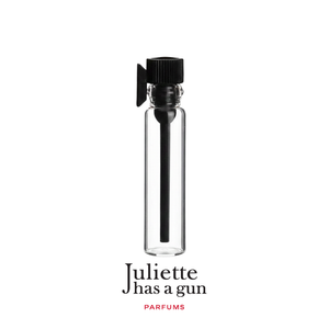Juliette Has a Gun Miami Shake EDP hajuvesinäyte 1 ml naisille hedelmän ja vaahtokerman nuoteilla – makea leikkisä tuoksu