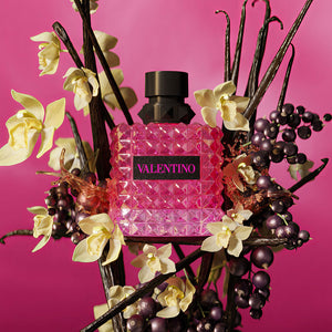 Valentino Born In Roma Donna Extradose EDP smaržu pudele – piesātināts intensīvs jasmīna un vaniļas aromāts sievietēm, Aroma Tale