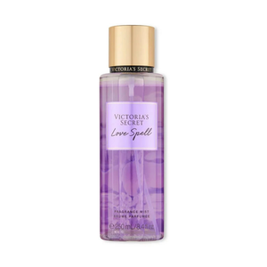 Victoria's Secret Love Spell kehasprei 250 ml naistele virsiku- ja kirsiõienootidega – värske puuviljane body mist igapäevaks