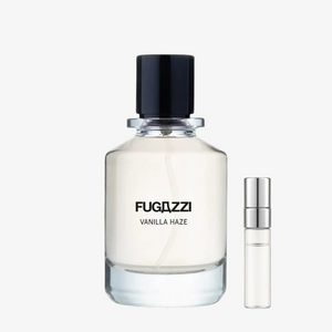 Fugazzi Vanilla Haze Extrait kvepalų buteliukas ir mėginuko atomaizeris – Aromatale