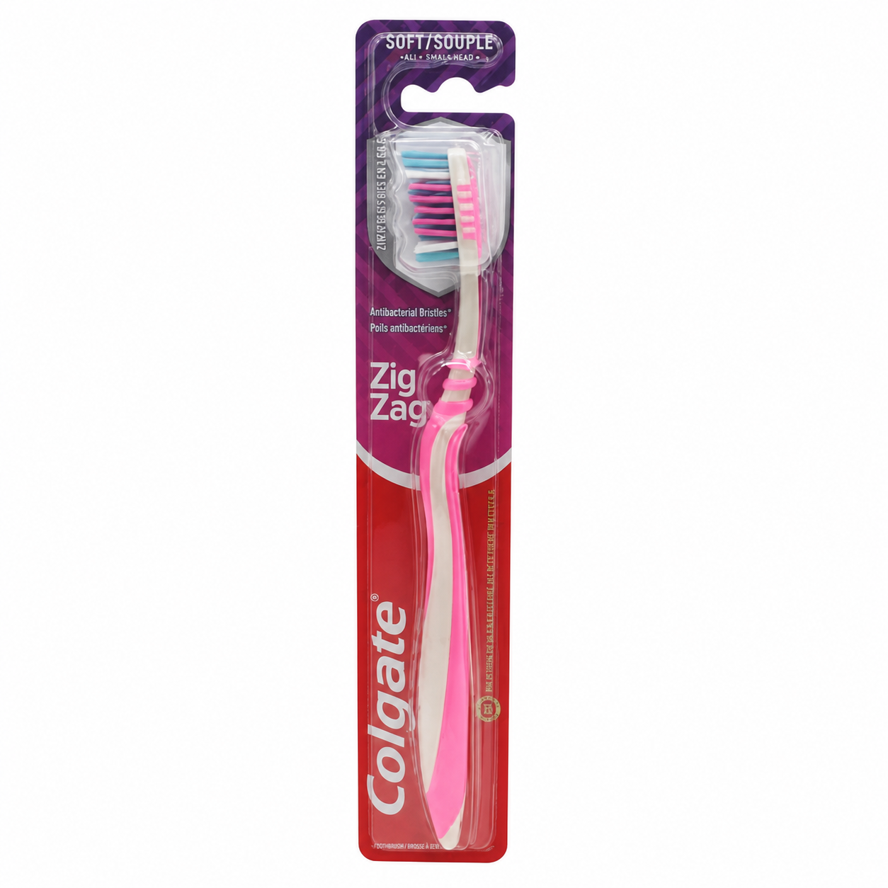 Colgate Zig Zag Soft – rožinis