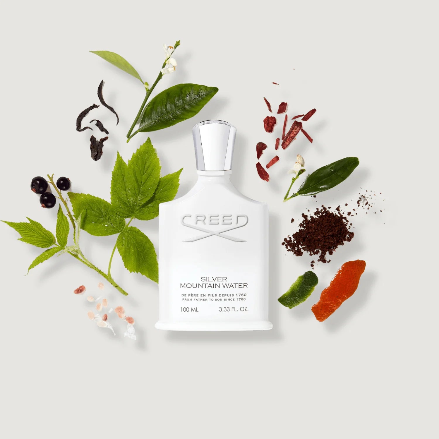 Creed Silver Mountain Water kvepalai tarp žolelių ir uogų – Aromatale