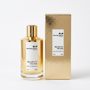 Mancera Melody of the Sun EDP smaržu pudele un iepakojums – Aromatale