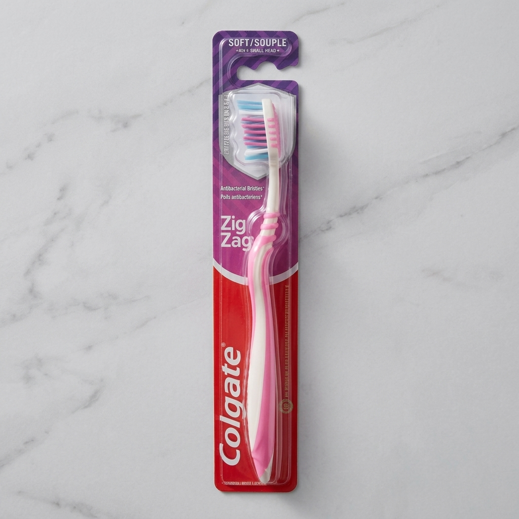 Colgate Zig Zag Soft – rožinis