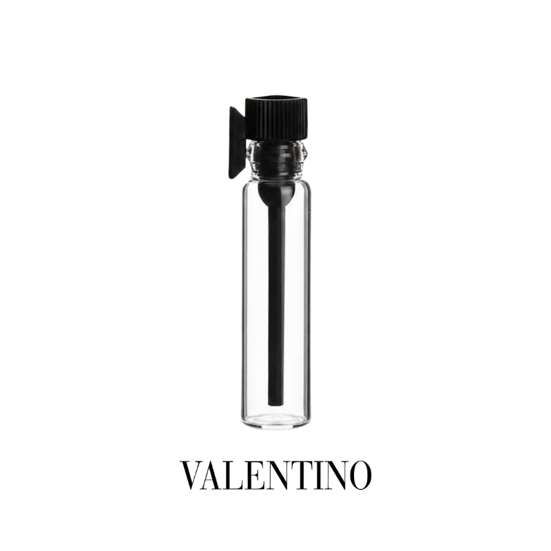 Valentino Born in Roma Intense EDP kvepalų mėginukas 1 ml vyrams su vanilės ir gintaro natomis – vakarinis aromatas